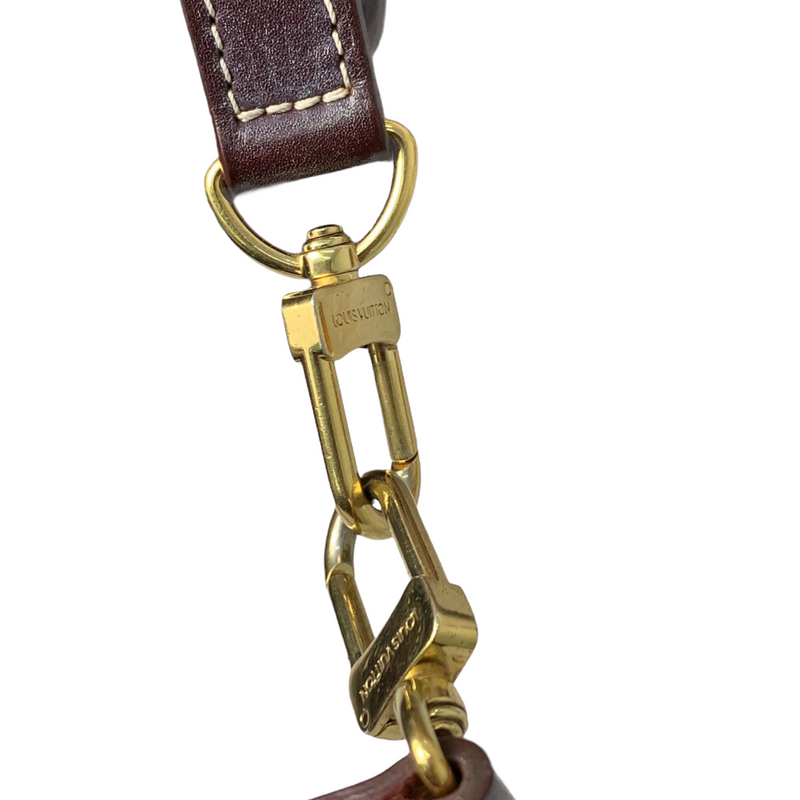 Ldylle Monogram Speedy Bandouliere 30 Brown