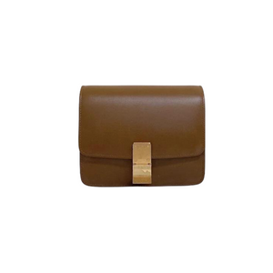 Classic Box Mini Calfskin Brown GHW