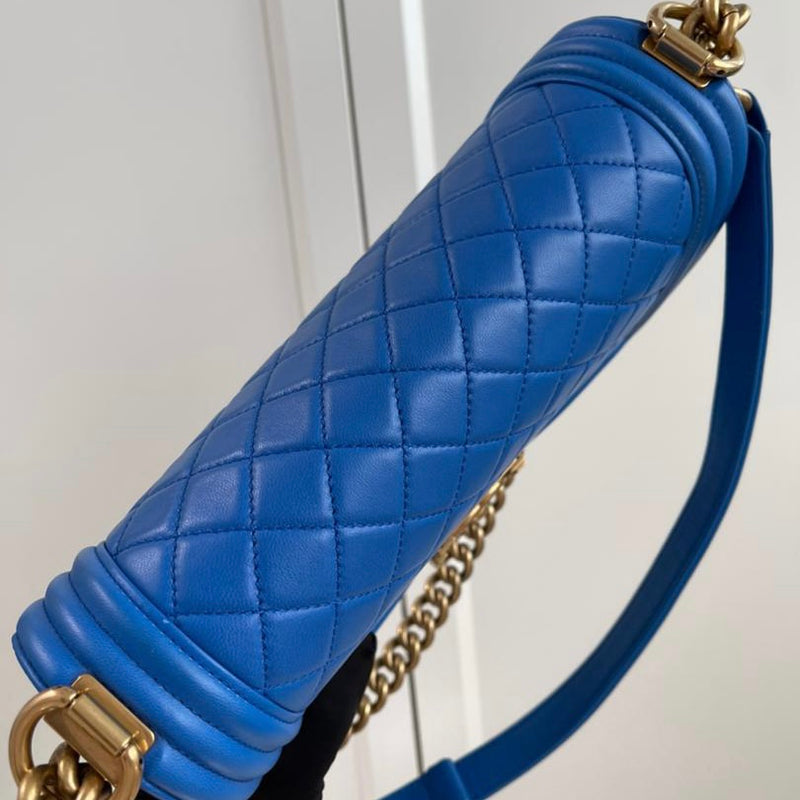 Quilted Old Medium Boy Blue GHW
