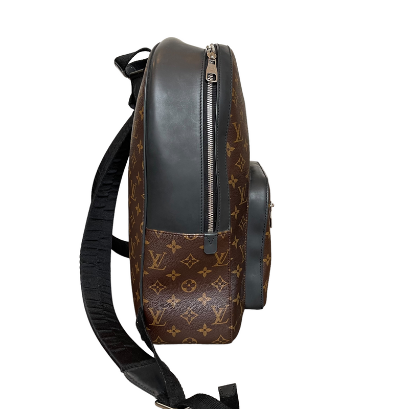 Louis Vuitton Josh Monogram Brown Coated Canvas Backpack