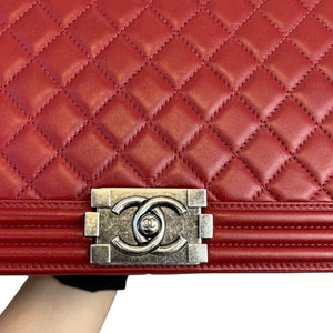 Large Boy Lambskin RHW