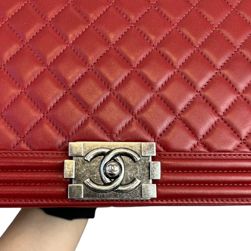 Large Boy Lambskin RHW