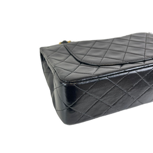 Classic Flap Small Lambskin Black GHW