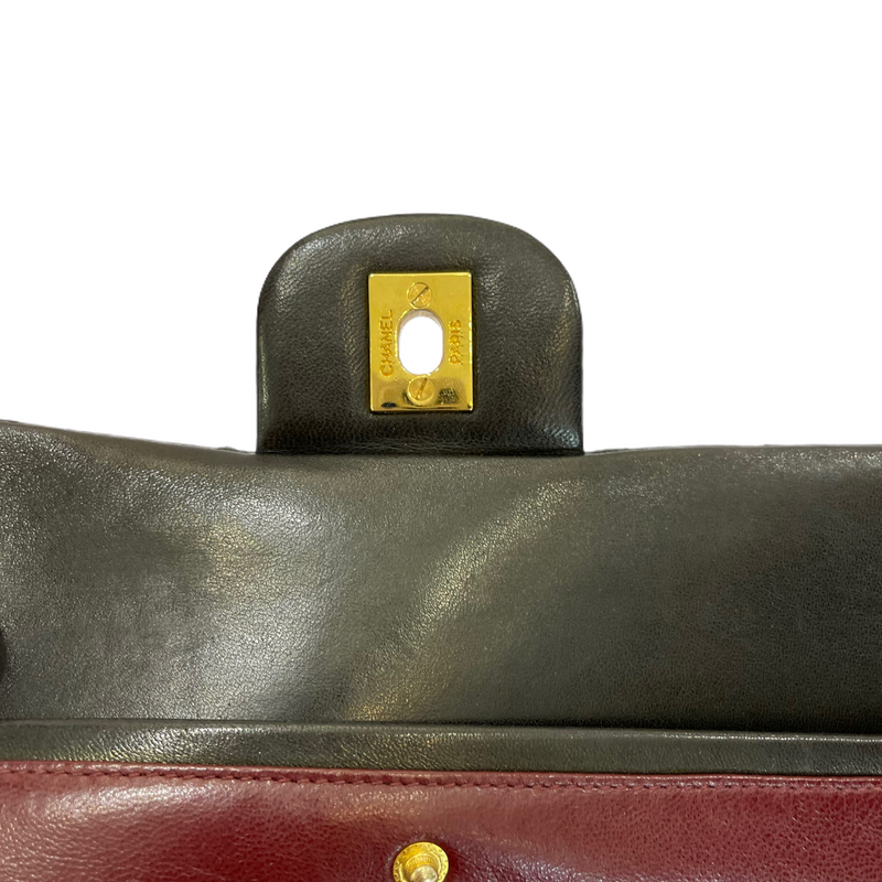 Vintage Classic Flap Medium Lambskin Black GHW