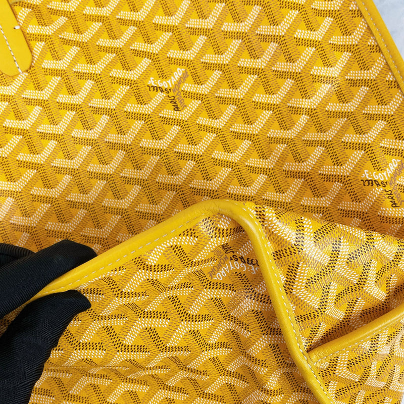 Goyard St. Louis GM Yellow at Jill's Consignment