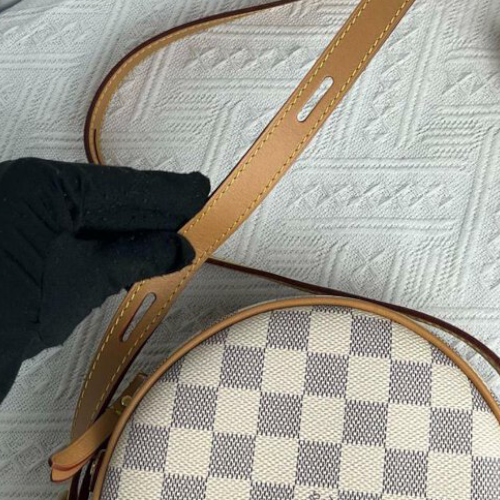 Louis Vuitton Boite Chapeau Souple PM Damier Azur Canvas GHW – Bag Religion