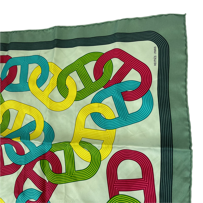 Circuit 24 Faubourg Green Handkerchief