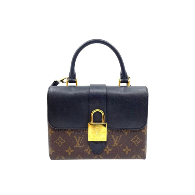 Louis Vuitton Monogram Locky BB Crossbody with Noir Black - A