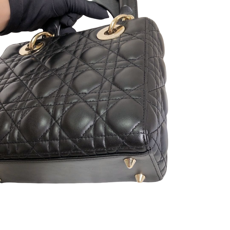 Lambskin My Lady Dior Black GHW