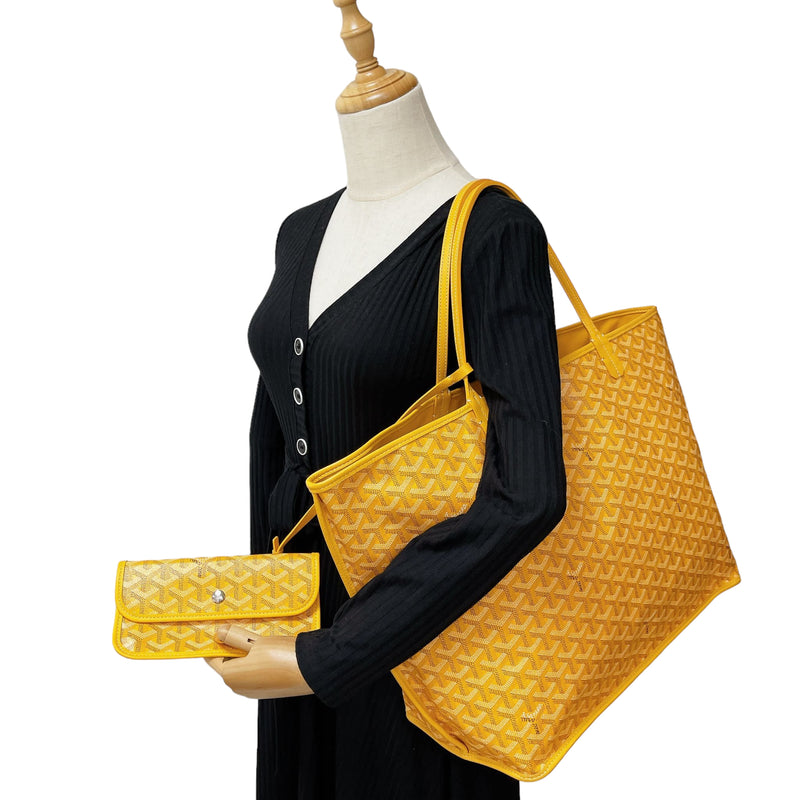 Goyard St. Louis GM Yellow at Jill's Consignment