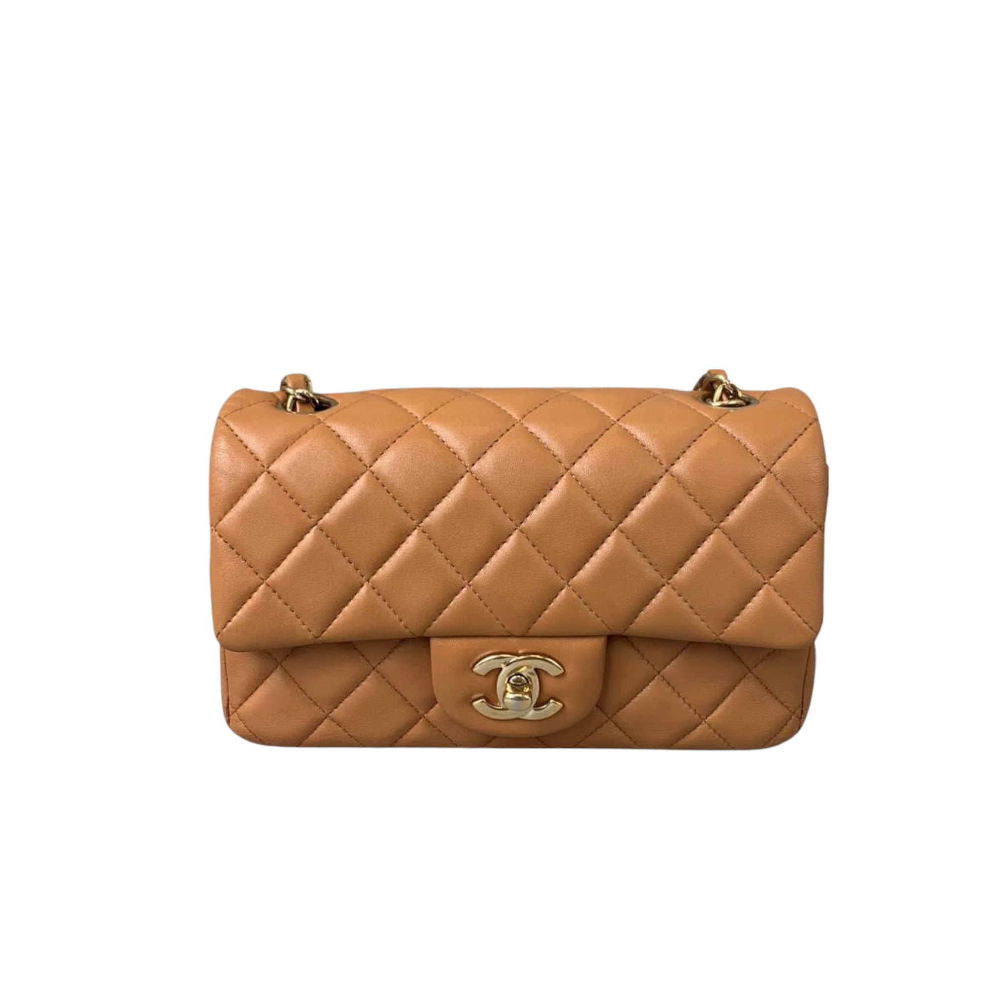 21p caramel classic flap sale