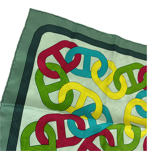 Circuit 24 Faubourg Green Handkerchief