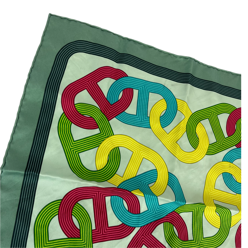 Circuit 24 Faubourg Green Handkerchief