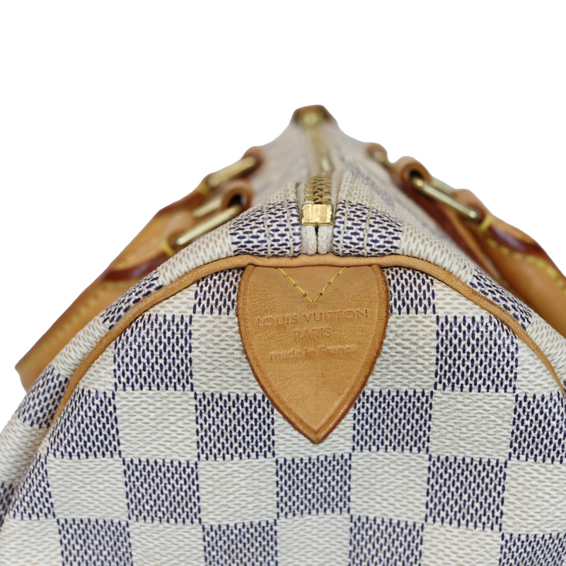 LOUIS VUITTON Damier Azur Speedy 30 1203429