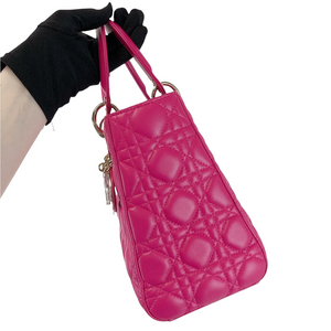 Lady Dior Medium Pink SHW