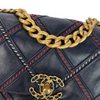 Small Chanel 19 Quilted Flap Bag MHW