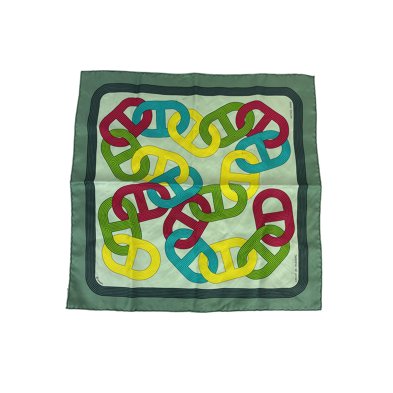 Circuit 24 Faubourg Green Handkerchief