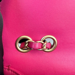 Mademoiselle Chic Mini Pink Lambskin GHW
