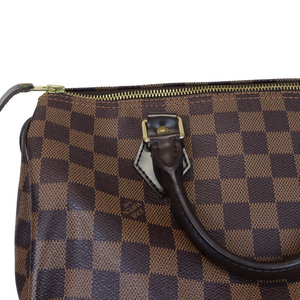 Damier Ebene Speedy 30 Brown GHW