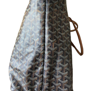 Goyard Saint Louis PM Black Brown Canvas
