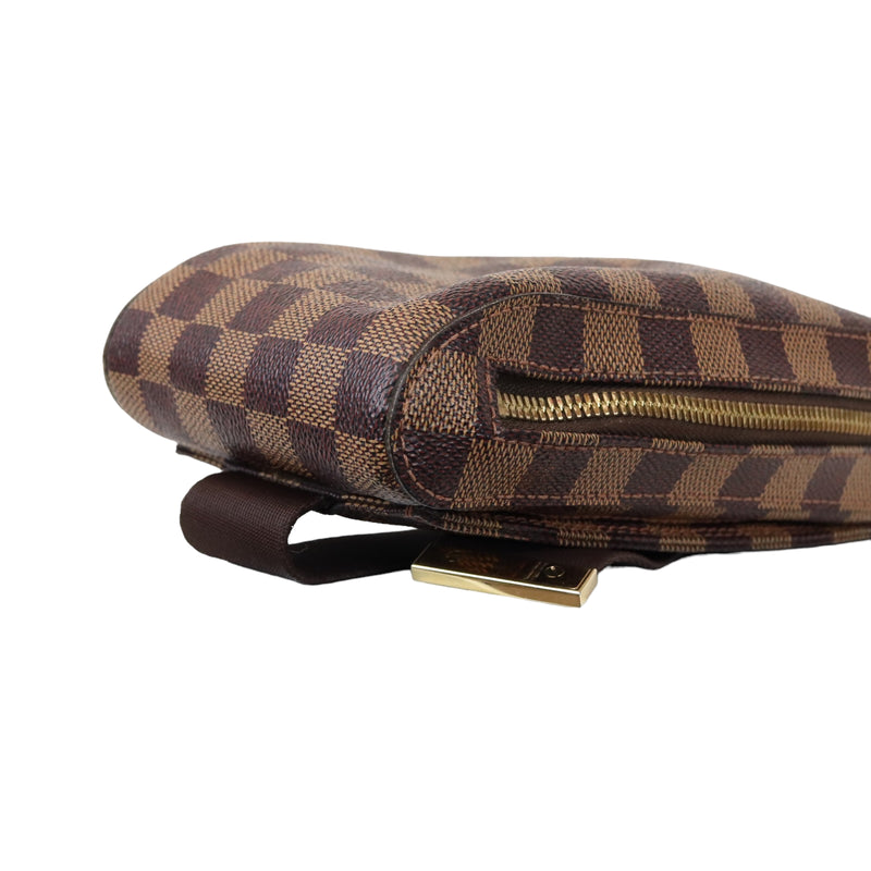 LOUIS VUITTON Geronimos Damier Ebene Hip Bag Brown-US