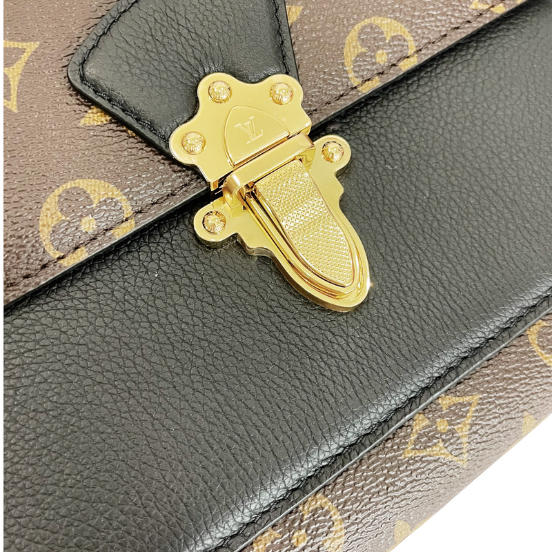 Louis Vuitton Monogram Canvas and Python Victoire Bag Louis Vuitton