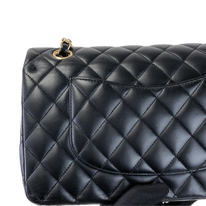 Classic Flap Black Medium Lambskin GHW
