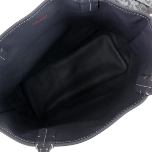 Mini Anjou Reversible Canvas Calfskin Grey SHW