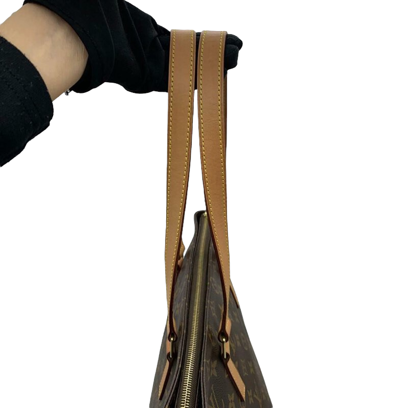 Louis Vuitton Monogram Cabas Mezzo Zip Toe mm 860055