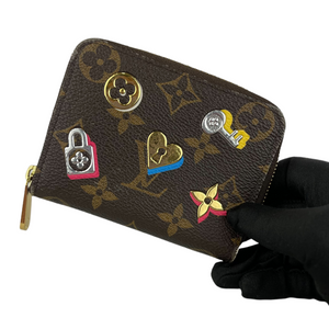 Love Lock Zippie Coin Wallet