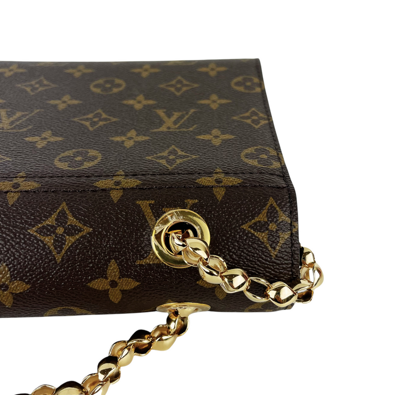 Louis Vuitton Virgil Abloh Brown Monogram Coated Canvas Chain