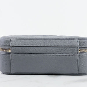 Medium CC Filigree Caviar Vanity Grey SHW