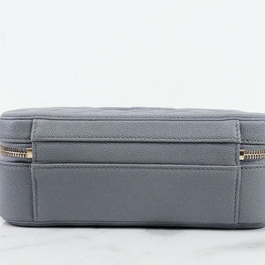 Medium CC Filigree Caviar Vanity Grey SHW