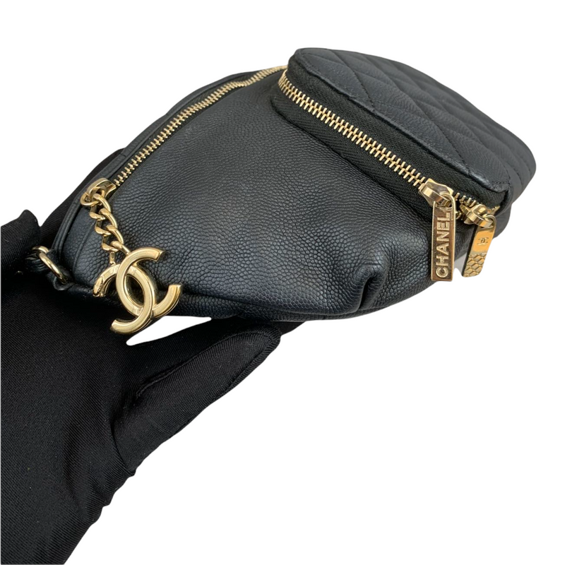 Belt Bag Caviar Black GHW