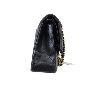 Classic Flap Black Medium Lambskin GHW