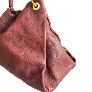 Artsy MM Empreinte Burgundy GHW