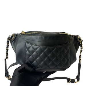Belt Bag Calfskin Black LGHW