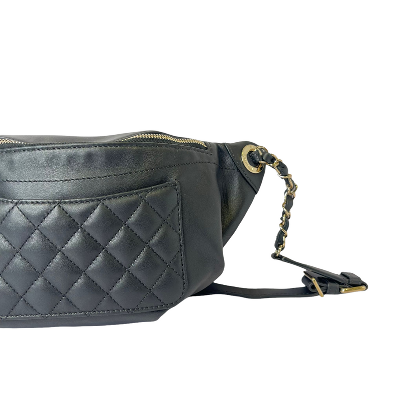 Belt Bag Calfskin Black LGHW