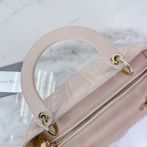 Lady Dior Medium Pink with GHW