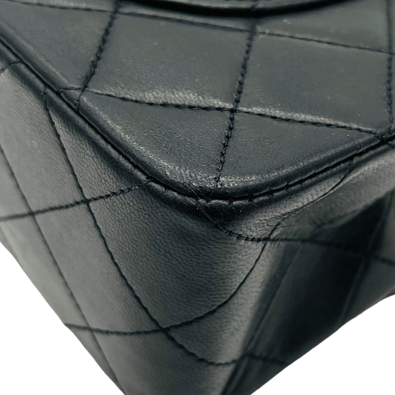 Classic Flap Small Lambskin Black GHW