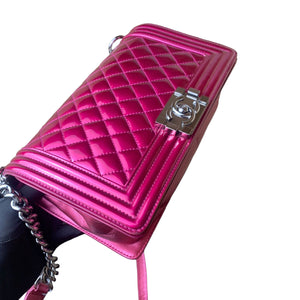 Old Medium Boy Patent Pink SHW