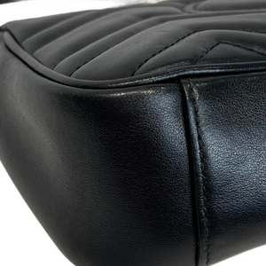 GG Marmont Mini Matelassé Black