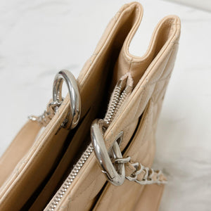 Grand Shopping Tote GST Beige SHW