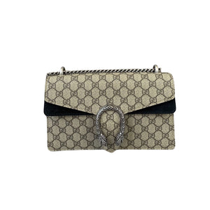 Dionysus GG Monogram Small Black RHW