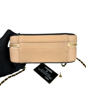 Filigree Vanity Caviar Small Beige/Black GHW