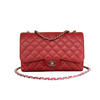 Single Flap Jumbo Caviar Red SHW