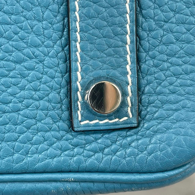 Birkin 35 Blue Jean Clemence PHW