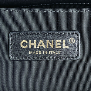 Boy Old Medium Calfskin Black GHW