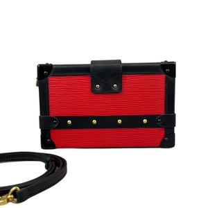 Petit Malle Epi Trunk Clutch Red GHW