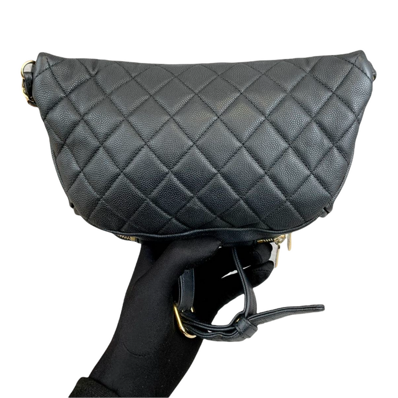 Belt Bag Caviar Black GHW